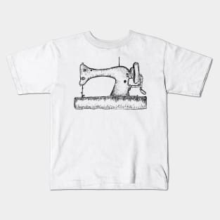 Sewing machine sketch Kids T-Shirt